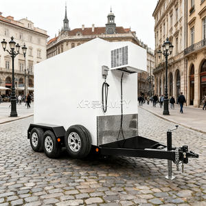 Remolque Congelador Móvil Personalizado Nuevo para Venta de Helados, Camión Rápido Diésel, Duradero, de Fibra de Vidrio, para Concesiones de Alimentos - Product Image 2