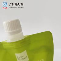 Sachet Doypack à bec verseur pour produits de soin du visage, crèmes et lotions cosmétiques