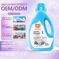 Détergent à lessive doux et écologique pour enfants, formule naturelle, liquide pour le lavage des tissus, produits de nettoyage pour bébés
