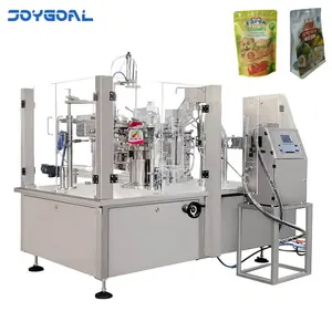 Automatic spout pouch filling and sealing machine