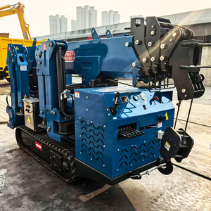 Nouvelle grue araignée hydraulique à flèche télescopique pour immeubles de grande hauteur, grue araignée sur chenilles pour travaux municipaux, mini-grue araignée de 3 tonnes - Product Image 3