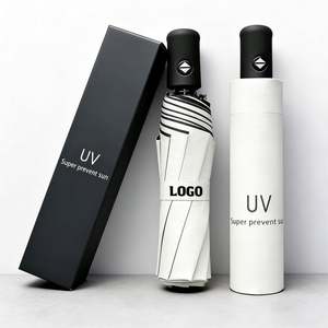 Wholesale Best-selling Sunshade Umbrella <b>Folding</b> Promo Business Gift Custom Logo Umbrella - Product Image 1