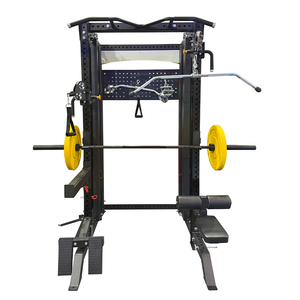 Estación de Entrenamiento Funcional Versátil para Gimnasio en Casa, Sistema de Poleas Dobles Ajustable, para Sentadillas y Press de Banca - Product Image 2