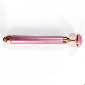 Outils de beauté pour le soin de la peau, masseur facial, or rose, électronique, barre de beauté 24K - Product Image 3