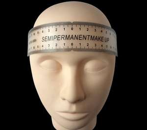 Maquillage permanent sourcil règle/outil professionnel pour la mesure de sourcil - Product Image 5