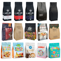 Bolsas de Plástico Grandes con Fondo Plano para Envasar Alimentos para Mascotas, para Comida de Perros y Gatos, 500g, 1kg, 2.5kg, 10kg, 15kg, 20kg