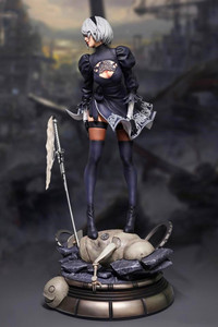 ¿Japón <span class=keywords><strong>Anime</strong></span> GK Nier? Figuras de acción de MLS <span class=keywords><strong>2B</strong></span> sister 1:4, colección - Product Image 4