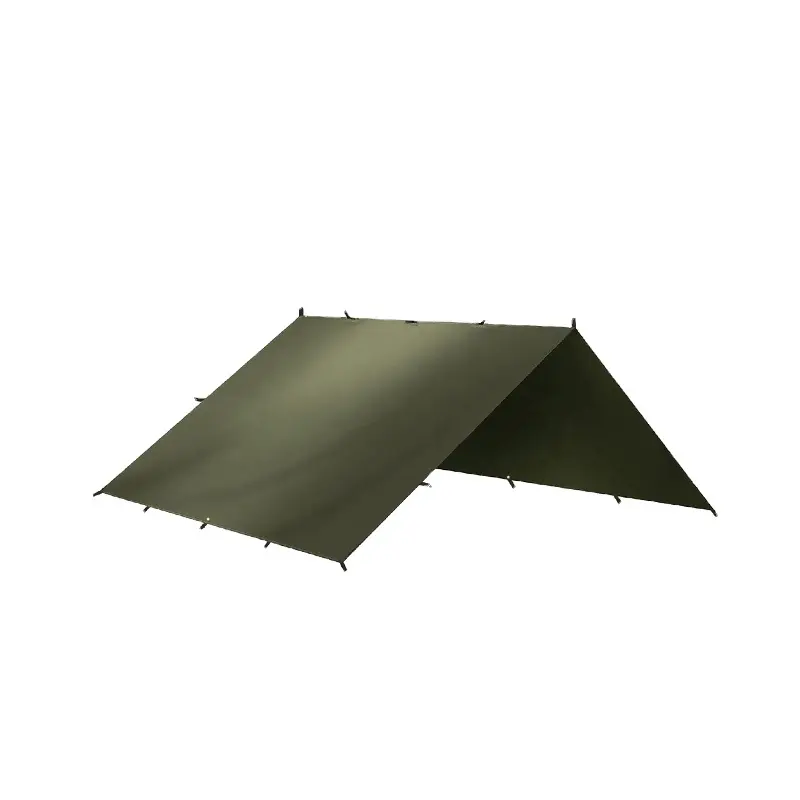 Disesuaikan 210D Oxford ringan tahan air terpal Kemah tenda Sunprotection Shelter untuk tiga musim