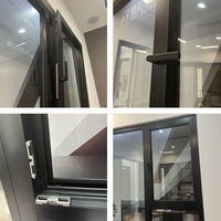Ventana Abatible y Giratoria de Aluminio con Aislamiento Térmico de Alto Rendimiento, Certificada por CSA y NFRC, para Climas Fríos Residenciales
