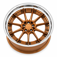 Jantes forgées ForgeLab Deep Dish polies en 2 ou 3 pièces, 5X112 5x114.3, 15-24 pouces, en alliage d'aluminium, pour course, BMW Audi