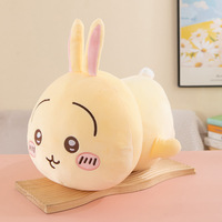 Set Boneka Chiikawa Lucu, Bantal Isi Kapas Lembut, Usagi Hachiware, Boneka Anime Kawaii untuk Anak-anak, Hadiah Ulang Tahun untuk Penggemar
