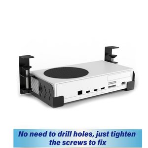 Support de fixation sous le bureau sans perçage pour <span class=keywords><strong>console</strong></span> <span class=keywords><strong>Xbox</strong></span> Series S, installation <span class=keywords><strong>portable</strong></span> et support de manette en métal - Product Image 6