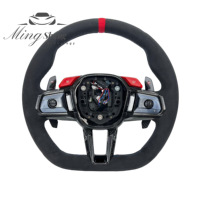 Volant en fibre de carbone LCI pour BMW G01 G02 G05 G06 G07 G08 G11 G12 G14 G15 G16 G17 G20 G29 G30 G31G32 G80 G82 F92 X3 X4 X5