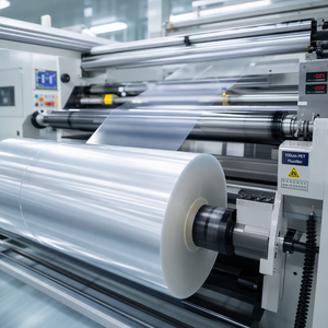 <span class=keywords><strong>Film</strong></span> de transfert PET transparent Tensfilm 100µm à libération de fluor 20-100g/pouce pour la fabrication de MLCC et le calandrage thermique du silicone - Product Image 5