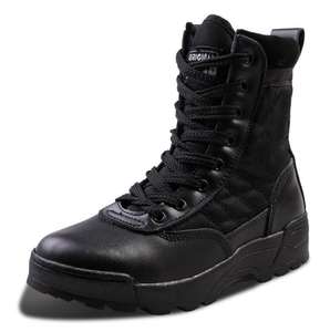 Zapatos de combate de la fuerza para hombre, <span class=keywords><strong>botas</strong></span> tácticas de EE. UU., venta al por mayor - Product Image 4