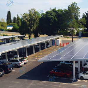 <strong>Solar</strong> PV Waterproof Parking <strong>Structure</strong> Photovoltaic Carport Installation System Aluminum <strong>Solar</strong> Carport <strong>Mounting</strong> System - Product Image 5
