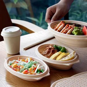 Emballages alimentaires jetables en plastique PP, micro-ondables, couleur personnalisée, pour restaurants, avec couvercles, boîtes bento, contenants à emporter - Product Image 5