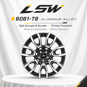 LS8187 18 19 20 นิ้ว 5x112 5x120 ล้อฟอร์จ ขายดีที่สุด สินค้ามาใหม่ สีเทาเมทัลลิก ขอบขัดเงา จัดส่งฟรี - Product Image 4