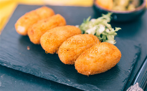 เครื่องทำโครเกต์ไก่ เครื่องทำนาสตาร์ เครื่องทำข้าวปั้น - Product Image 6