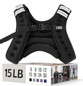 OEM Factory Weight Vest Men Women Workout Running Strength Training 8 10 12 16LBS Steel Sand Weighted Vest