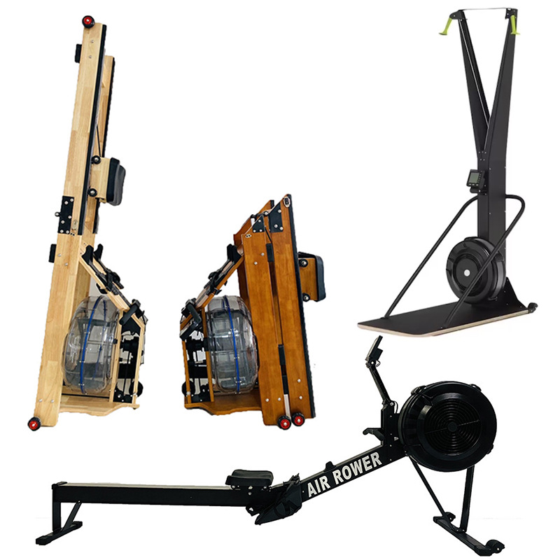 Foldable Water Rower Club Commercial Portable Indoor Rowing Machine Exercise Home Use Unisex Rowing Machine Water