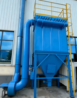 Nouveau dépoussiéreur sanitaire à jet pulsé en acier inoxydable 304/316L, haute capacité, longue durée de vie, lavable CIP, conforme FDA/GMP
