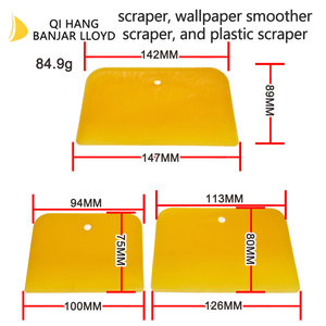 Petit ensemble de grattoirs en plastique 2/4/6 pouces, qualité industrielle, outils de nettoyage multifonctions légers, longueur de lame 18,5 cm, modèle P53 - Product Image 2