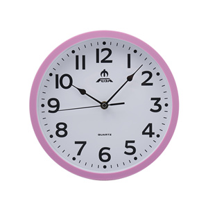 Orologio <span class=keywords><strong>da</strong></span> <span class=keywords><strong>parete</strong></span> rotondo in plastica creativo artistico Home Office orologio <span class=keywords><strong>da</strong></span> <span class=keywords><strong>parete</strong></span> con cornice in plastica - Product Image 1