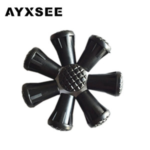 Ayxsee Trekking Pole Tip Covers Black Plastic Outdoor Protective <b>Caps</b> for Walking Sticks <b>Hiking</b> Poles - Product Image 1