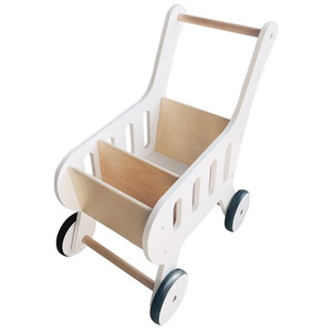 Chất lượng cao ổn định thông minh trò chơi Hot Bán unisex Đồ chơi bán buôn Montessori sớm giáo dục bằng gỗ bé tập đi xe đẩy cho trẻ em - Product Image 1