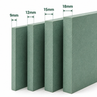 Panneau MDF HMR sur mesure, épaisseur 9-18 mm, résistant à l'humidité, panneau de fibres à densité moyenne E1, découpe de haute précision