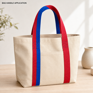 Maßgefertigtes Langlebiges Polyester-Gurtband mit Einfacher Webart, Hochdichtes Gewebtes Band für Hundegeschirr, Hundeleinen-Zubehör und Taschengurte - Product Image 5