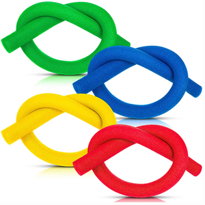 Ensemble de bouées de <span class=keywords><strong>piscine</strong></span> personnalisées (160 x 7 cm) pour enfants et adultes (en mousse) – Jouet de <span class=keywords><strong>piscine</strong></span> sécurisé pour les 3-10 ans – Fabriqué en Europe – Vert + Violet - Product Image 4