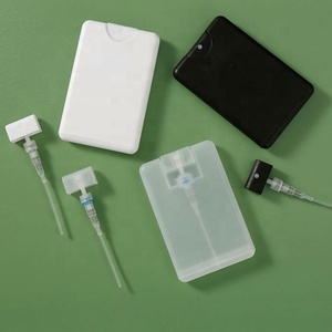 Pocket 20ml PP Credit Card Hand Sanitizer <b>Spray</b> <b>Bottle</b> <b>Empty</b> Credit Card Perfume <b>Bottle</b> With <b>Spray</b> Cap - Product Image 6