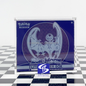 Venta de Fábrica SYP, Juego de Cartas Pokémon, Paquetes de Refuerzo ETB, Estuche Acrílico Ultra Transparente, Antipolvo, con Tapa Magnética Resistente - Product Image 3