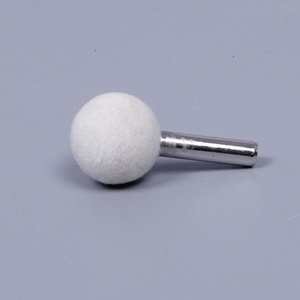 Embout <span class=keywords><strong>de</strong></span> polissage rotatif professionnel pour métal, verre, céramique et bijoux, tête <span class=keywords><strong>de</strong></span> polissage en feutre <span class=keywords><strong>de</strong></span> <span class=keywords><strong>laine</strong></span> - Product Image 1