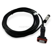 Cable de control AISG RET DB9 a conector M16 de 9 pines para sistema de inclinación de antena de Telecomunicaciones