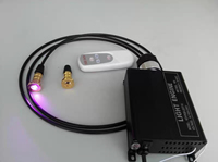 Lampes LED subaquatiques pour piscine avec fibre optique RGBW, étanches IP66, contrôle DMX512, 45W-150W, pour usage extérieur et sensoriel