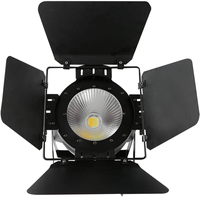 Projecteur PAR COB 200W Blanc Chaud Blanc Froid Effet Wash DMX Éclairage Scénique pour Mariage Disco Événement