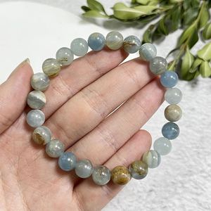 Bracelet en pierre naturelle avec perles de verre colorées, Symbole de Succès et de Motivation, Article très demandé à forte marge de profit, Personnalisation artisanale - Product Image 2