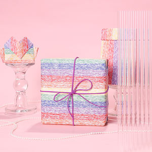 Wholesale High Quality <b>Birthday</b> Tissue Rolls Rainbow Packaging <b>Wrapping</b> <b>Paper</b> Roll Uperior Craftsmanship - Product Image 2