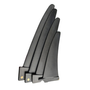 Aleta de <span class=keywords><strong>Windsurf</strong></span> de Fibra de Carbono G10 Personalizada Ultraligera de Alta Resistencia con Caja Powerbox y Single Deep Tuttle Box para Tabla de Surf - Product Image 1