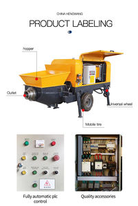 Bombas de hormigón diésel de alta opinión/bomba de columna de estructura secundaria a la venta - Product Image 4