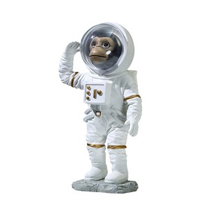 Astronaut Monkey Resin Figurine Set Home Decor Ornament Artistic Craft Decoration - Product Image 5