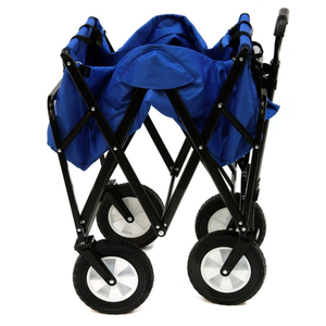 आउटडोर कैंपिंग फोल्डिंग हैंड कार्ट बच्चों के लिए खरीदारी के लिए समुद्र तट ट्रॉली - Product Image 3