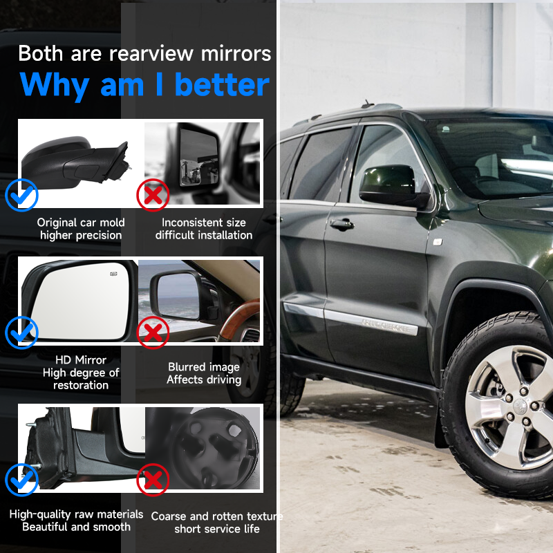 Rearview Backup Car Mirror New Exterior