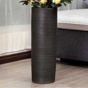 Jarrón <span class=keywords><strong>de</strong></span> piso grande moderno <span class=keywords><strong>de</strong></span> estilo europeo, blanca y negra Simple decoración del hogar, gabinete <span class=keywords><strong>de</strong></span> sala <span class=keywords><strong>de</strong></span> estar, arte decorativo <span class=keywords><strong>de</strong></span> <span class=keywords><strong>flores</strong></span> <span class=keywords><strong>secas</strong></span> - Product Image 6