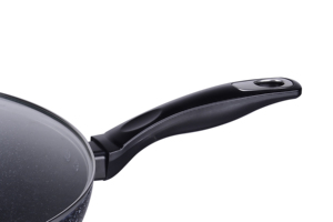 Venta caliente de alta calidad sartén de aluminio revestimiento antiadherente <span class=keywords><strong>Wok</strong></span> con vidrio templado <span class=keywords><strong>tapa</strong></span> - Product Image 6