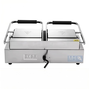 Venta caliente Contacto Prensa Parrilla Sandwich Combo Comercial <span class=keywords><strong>Microondas</strong></span> Sandwich Parrilla Placas Sandwich - Product Image 5