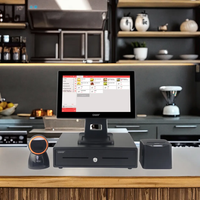 Vente en gros 15.6 ''écran tactile POS terminal électronique caisse enregistreuse système de machine écran tactile de bureau systèmes Pos